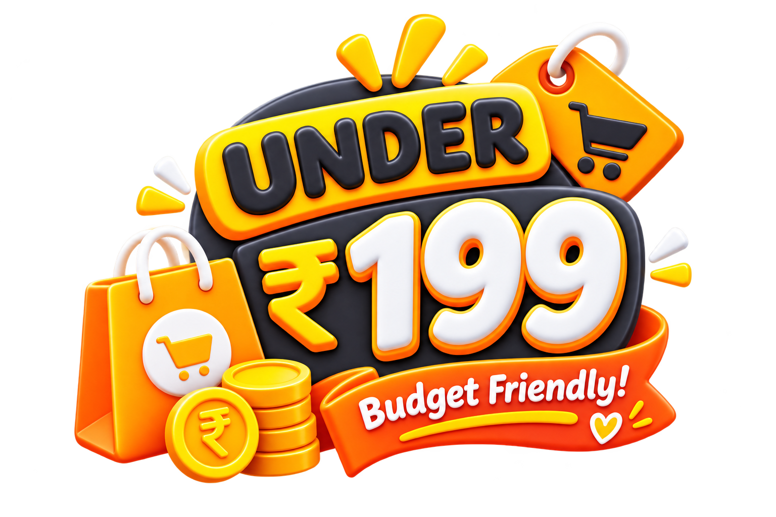 Under ₹199