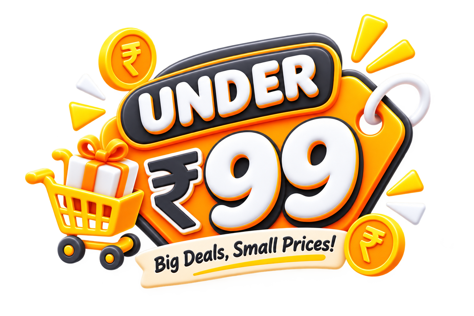 Under ₹99