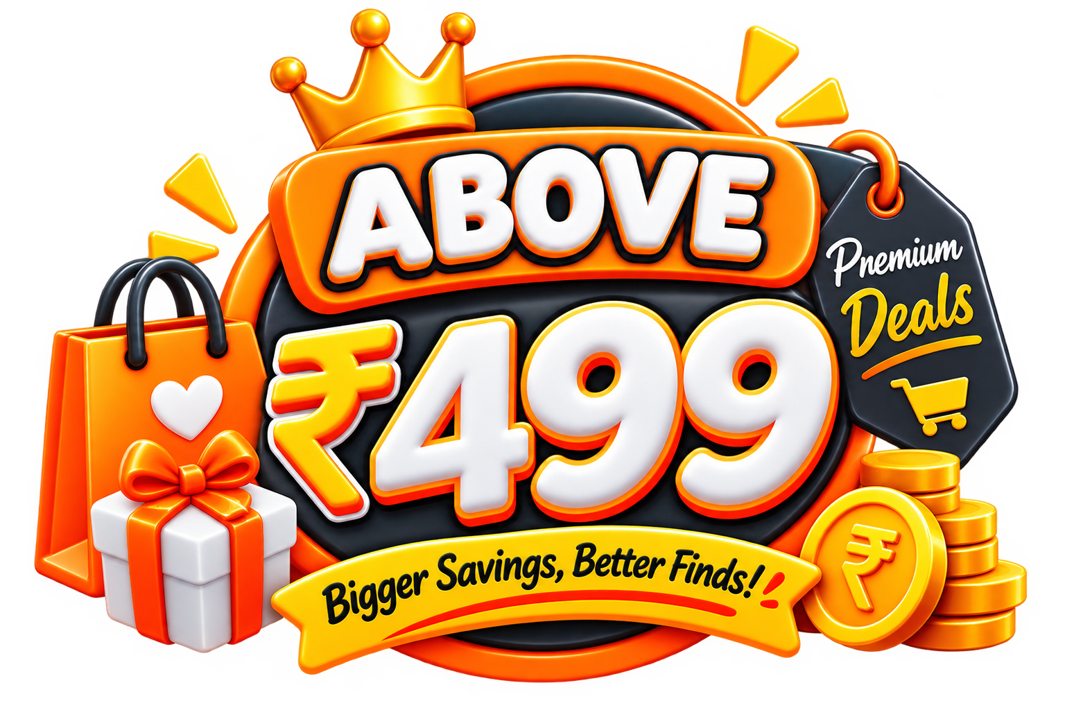 Above ₹499