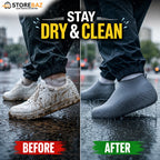 Waterproof Silicone Shoe Covers | Reusable Anti-Slip Rain Shoe Protector