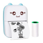 Mini Bluetooth Thermal Printer | Ink-Free Portable Label & Receipt Printer