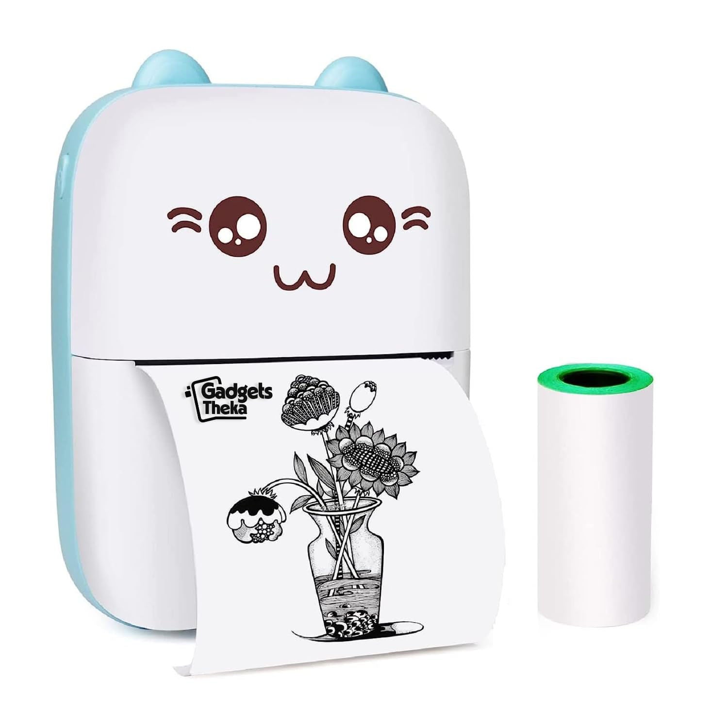 Mini Bluetooth Thermal Printer | Ink-Free Portable Label & Receipt Printer