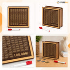 ₹1,00,000 Money Saving Box | Wooden Savings Challenge Piggy Bank | Gulak for Kids & Adults