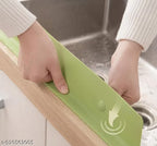 48CM Silicone Sink Splash Guard - Flexible Water Barrier for Kitchen & Bathroom