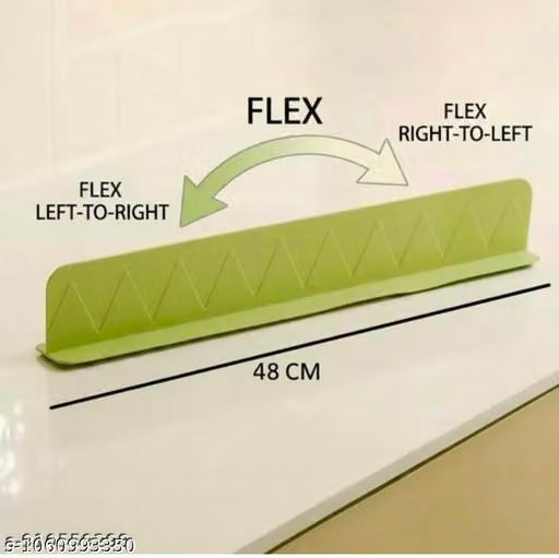 48CM Silicone Sink Splash Guard - Flexible Water Barrier for Kitchen & Bathroom