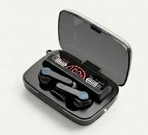 M19 Wireless Earbuds Pro – Bluetooth 5.1 | Deep Bass | LED Display | Touch Control