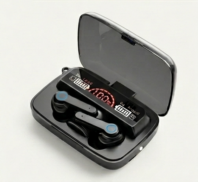 M19 Wireless Earbuds Pro – Bluetooth 5.1 | Deep Bass | LED Display | Touch Control