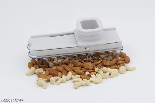 Multipurpose Vegetable & Dry Fruit Slicer with Safety Thumb Guard